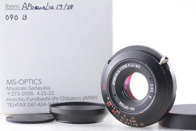 宮崎光学 MS-OPTICS APOQUALIA 1.7/28 Mマウント 宮崎光学 MS-OPTICS APOQUALIA 1.7/28 Mマウント