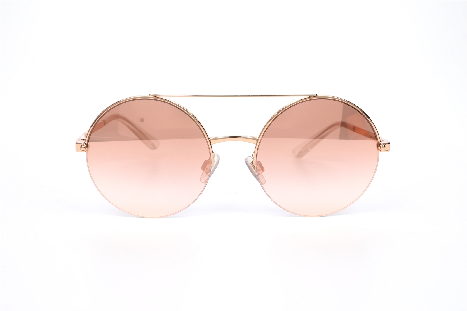 Dolce & Gabbana ピンクベージュ サングラス DG Sharped sunglasses in Transparent pink for Women