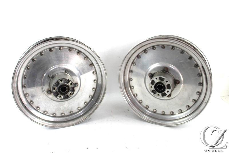 Harley-Davidson リアホイール　16X3.0 Mid-Usa 16 x 3.00 Chrome Complete Rear Wheel fits all Harley