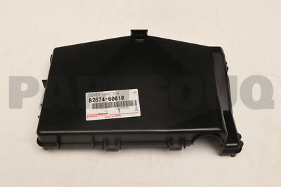 8267460010 Genuine Toyota COVER, JUNCTION BLOCK 82674-60010 8267460010 Genuine Toyota COVER, JUNCTION BLOCK 82674-60010