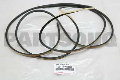 写真 5611760100 Genuine Toyota DAM, WINDSHIELD GLASS ADHESIVE