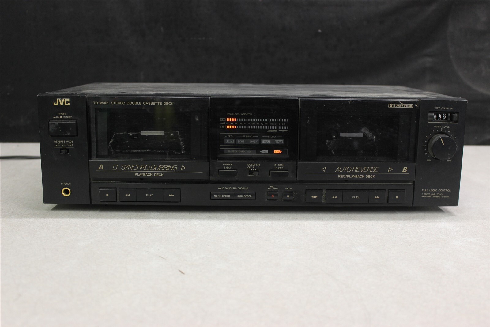 JVC TD-W301 Stereo Double Cassette Deck