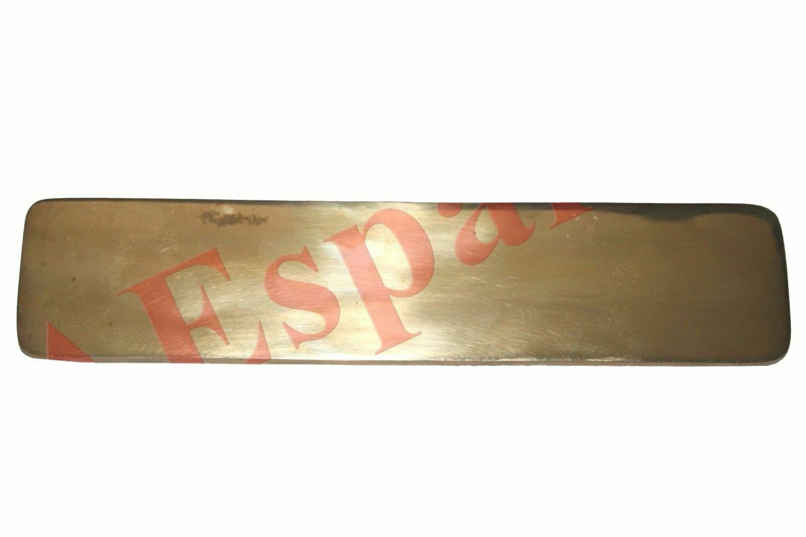 Fits Royal Enfield Bullet Vintage Front Brass Blank Plane Number Plate 