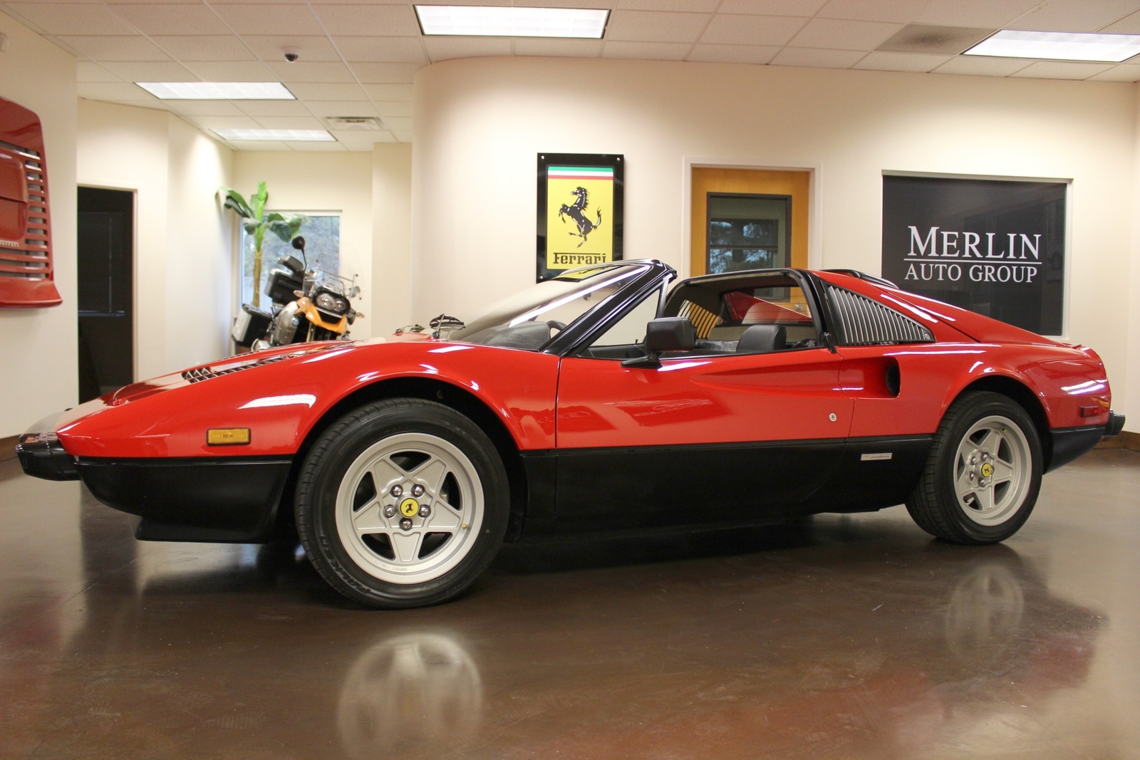 Used 1983 Ferrari 308 Gts Quattrovalvole Red Convertible 2 ...