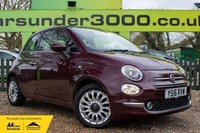 2016 Fiat 500 1.2 500 Lounge Semi-Auto 3dr Hatchback Petrol Automatic
