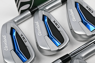 Cleveland CBX Irons 5 PW Regular Flex Dynamic Gold DST 98 R300 Shafts
