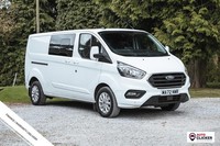 2022 Ford Transit Custom 2.0 300 EcoBlue Limited Crew Van Double Cab 5dr Diesel 