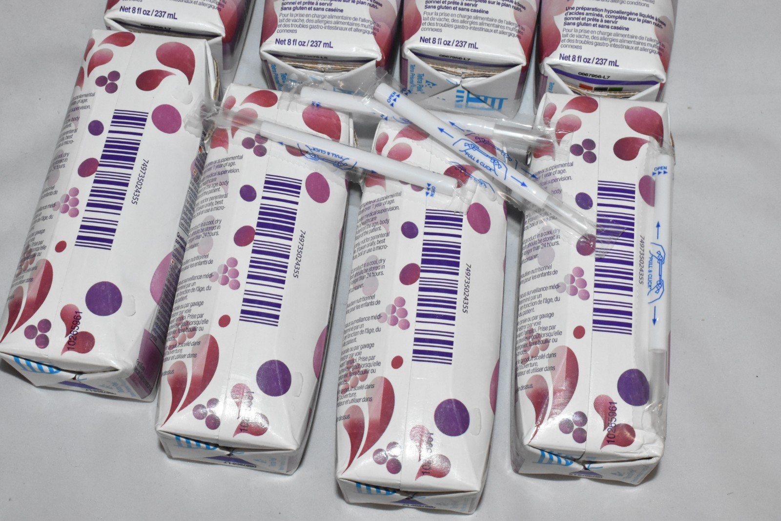 8 Neocate Splash Grape Raisin Juice Boxes hypoallergenic drink FREE PRIORITY