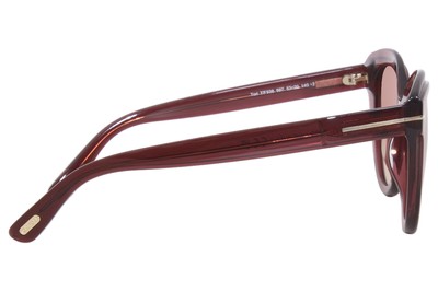 TOM FORD TOM FORD FT0938-69T-53 SHINY BORDEAUX SUNGLASSES