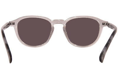 Pre-owned John Varvatos Sjv559 Sunglasses Men's Grey Crystal/grey Rectangle Shape 51mm In Gray