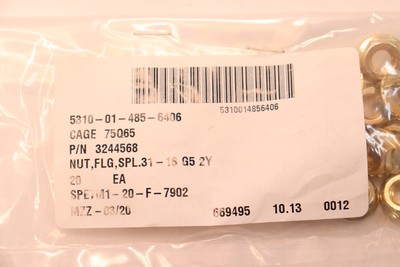 (20-Pk) OshKosh Self Locking Nut 3244568