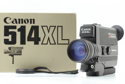 All Works【MINT in Boxed】Canon 514XL XL Super 8 8mm Movie FilmCamera fromJapan951
