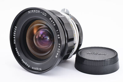 Exc+5] Nikon Nikkor-UD Auto 20mm F/3.5 Non Ai MF Lens from