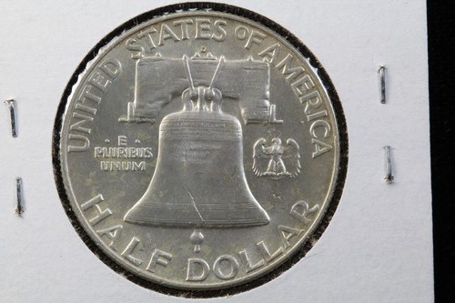 1963-D Franklin Half Dollar Full Bell Lines