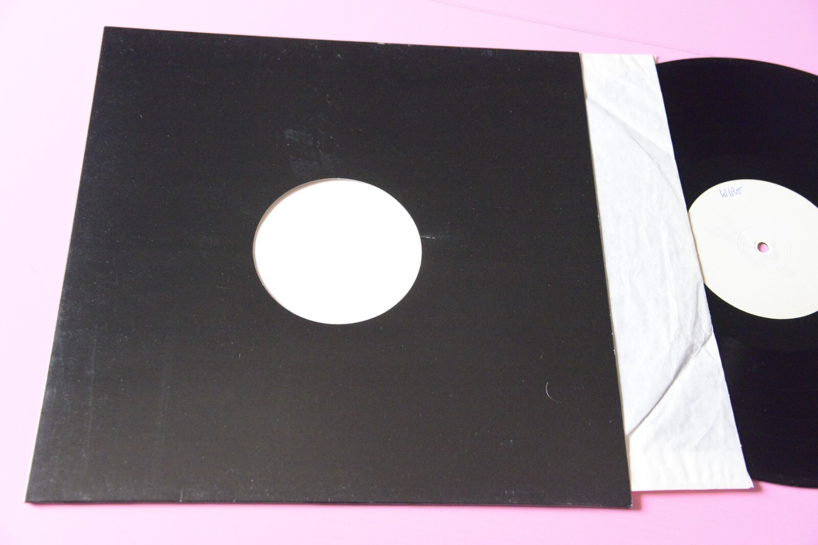 Wire LP The Ideal Copy Test Pressing Original Italy 1987 EX