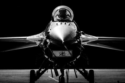 Aircraft general dynamics f16 fighting falcon Custom Gaming Mat Desk 3884