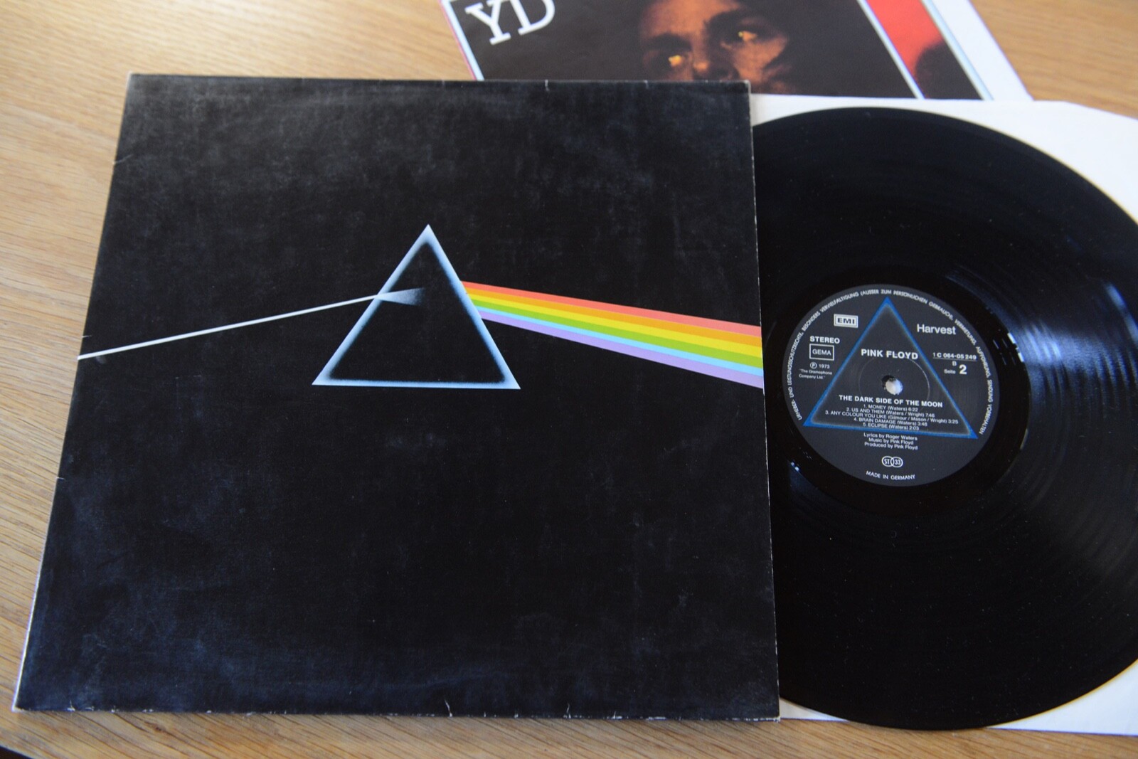 Pink Floyd ‎ The Dark Side Of The Moon LP Harvest ‎ 1C 064