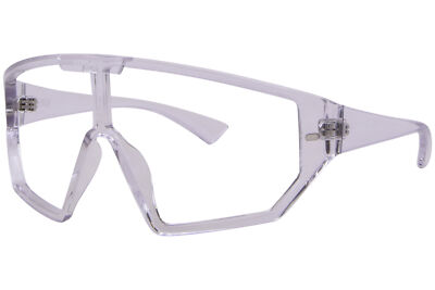 Pre-owned Versace Ve4461 148/6v Sunglasses Crystal/grey 47mm W/extra Interchangeable Lens In Blue