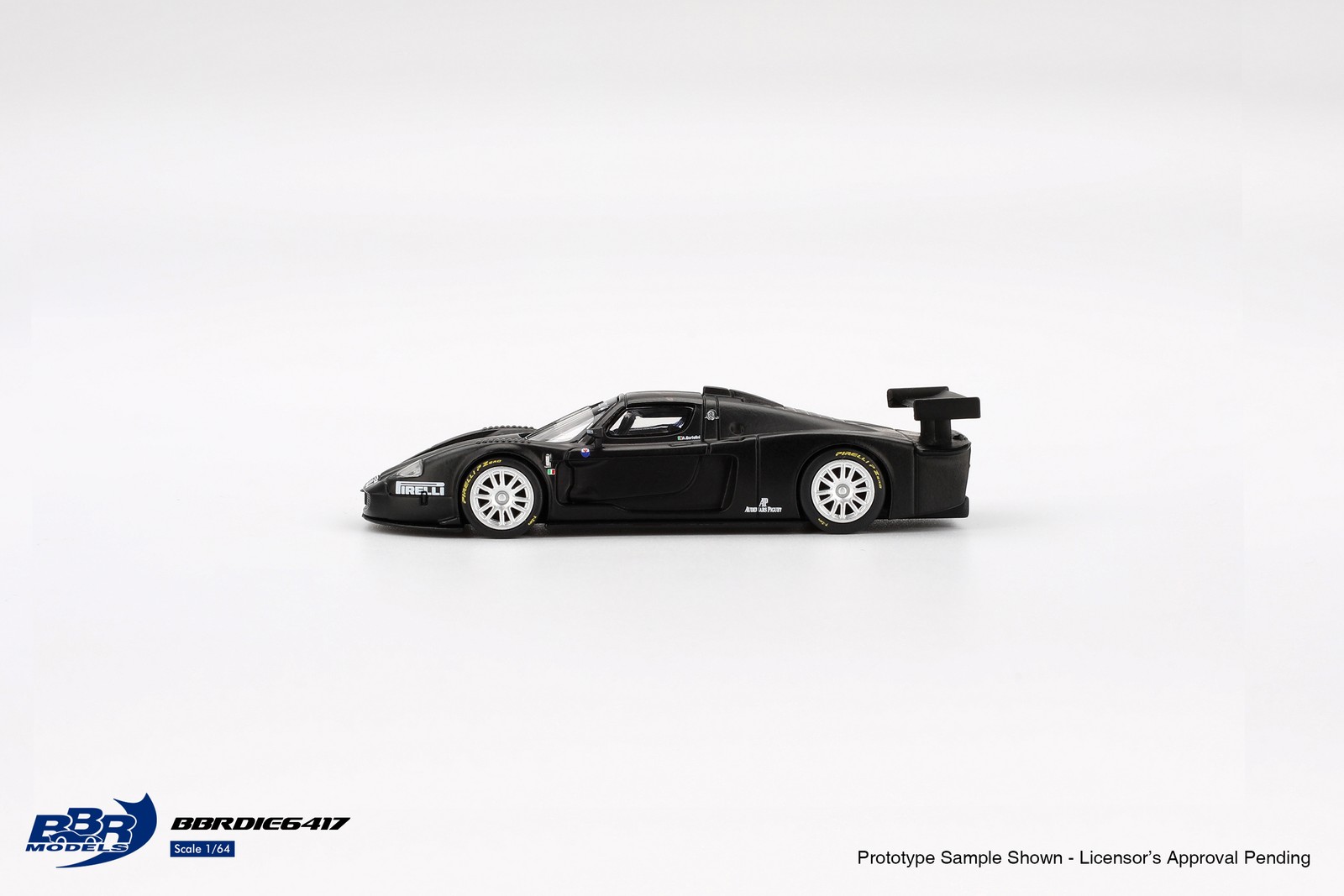 BBR 1:64 Maserati MC12 Competizione Test Fiorano 2004 Model