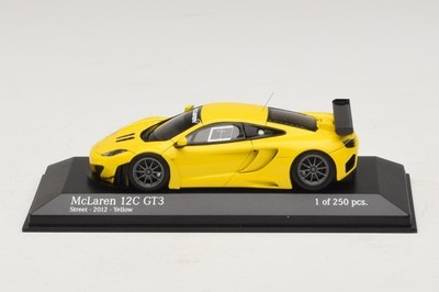 McLaren MP4-12C GT3 Street Yellow Minichamps 1:43 | 437121396