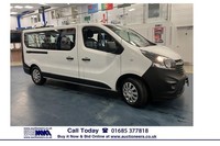 2018 Vauxhall Vivaro L2 1.6CDTI 120PS 9 SEAT LWB MINIBUS (EURO 6) --------------