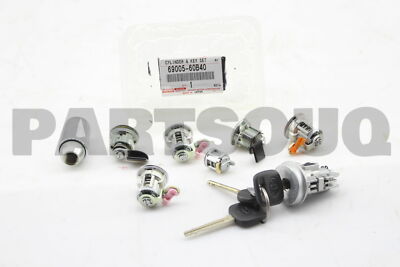 6900560B40 Genuine Toyota CYLINDER SET, LOCK 69005-60B40 | eBay