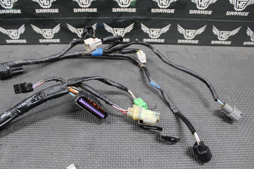 2012 KAWASAKI KX450F OEM MAIN ECU CDI WIRING HARNESS LOOM CONNECTORS 26031-1611