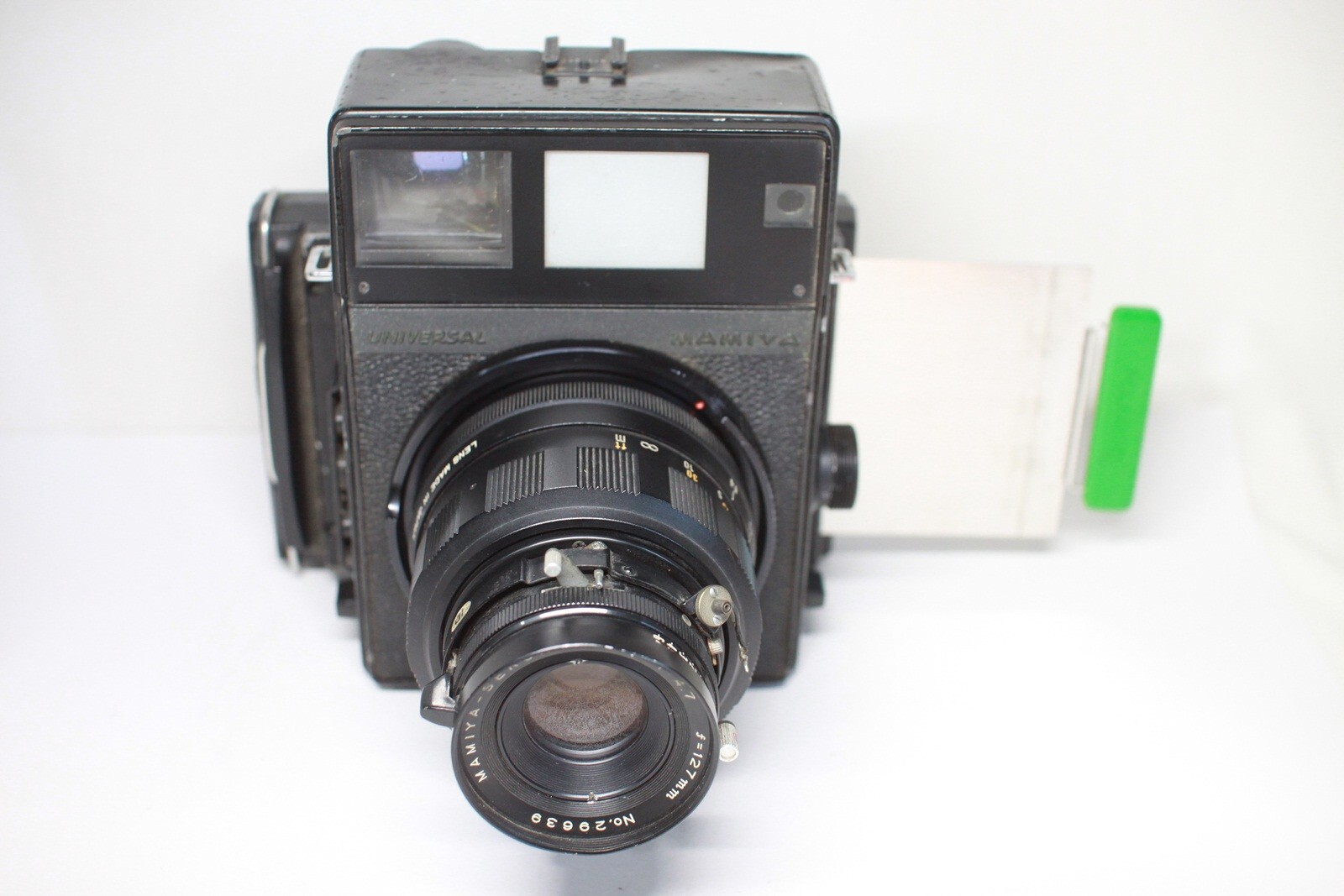 Mamiya Universal Press Film Camera + Sekor P 127mm F/4.7 MF