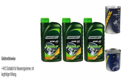 3L Olio Motore fanfaro Gazolin 10W-40 1x mannol Perdita Additivo + Motor Doctor