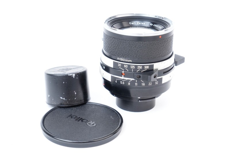 Objectif Carl Zeiss Sonnar Compur Shutter 150mm F/4 Pour Rollei Sl66 #4955368