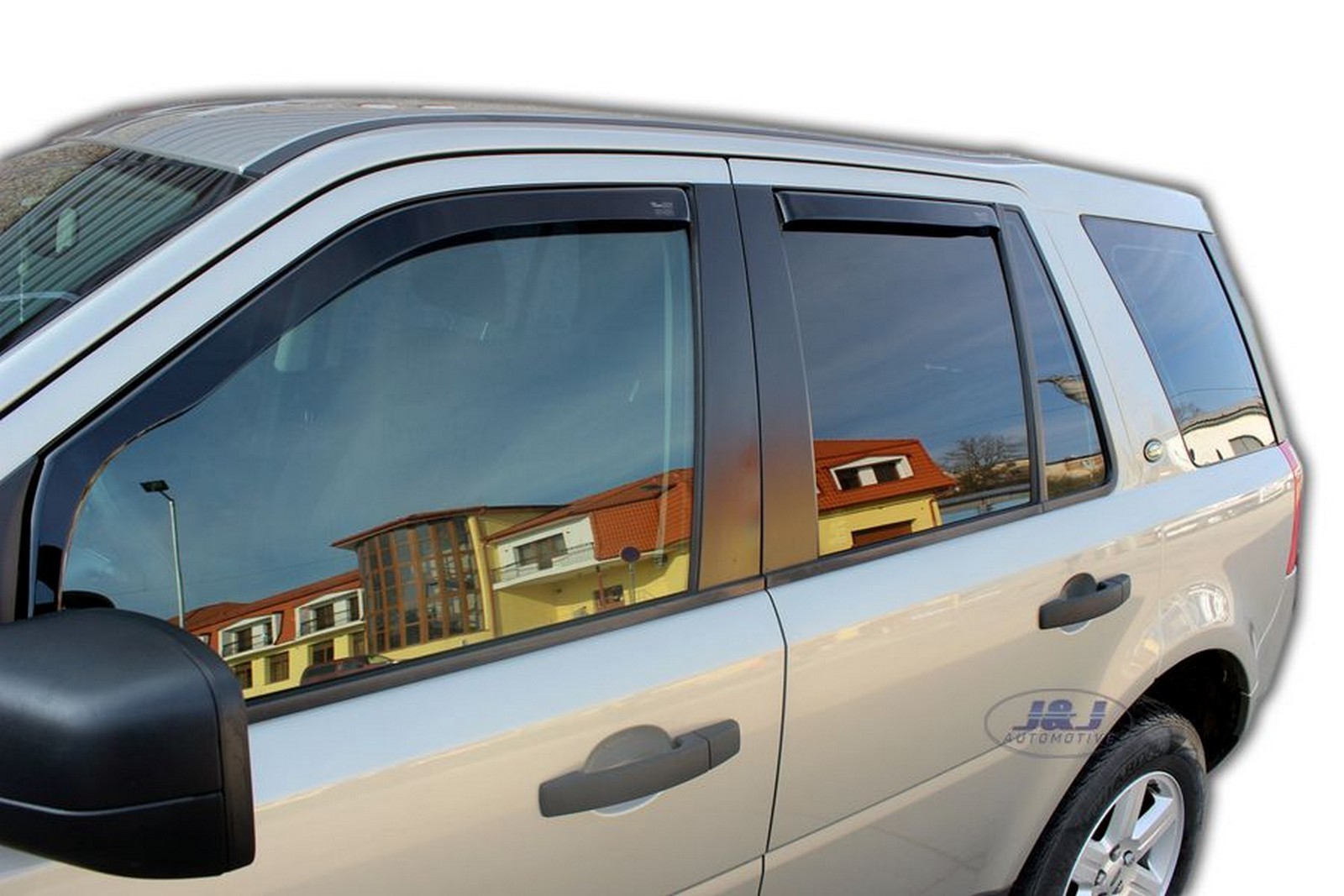 LAND ROVER FREELANDER mk2 5 door 20072016 wind deflectors 4pc TINTED