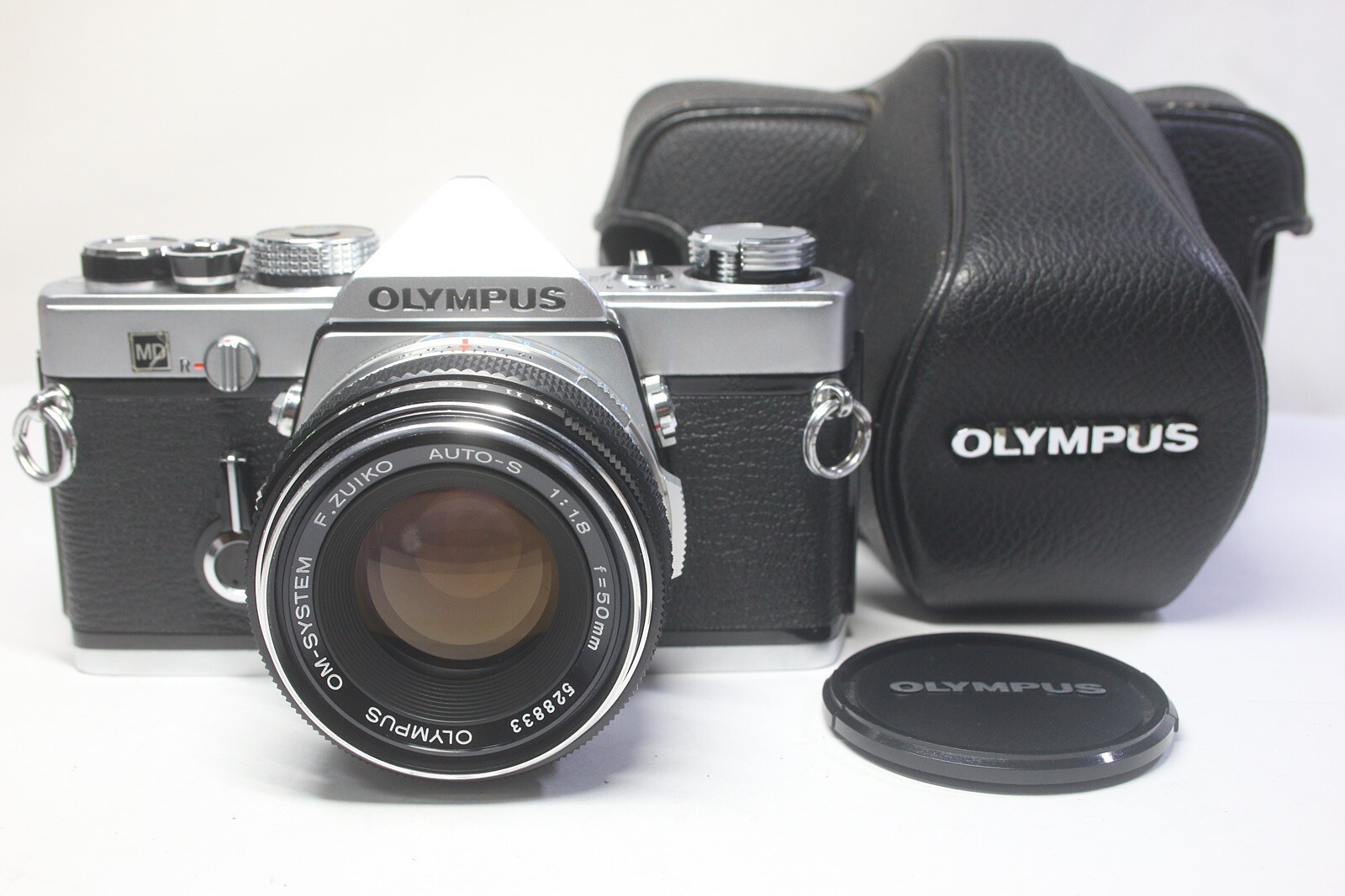 OLYMPUS OM-1 Auto-S 1:1.4 f=50mm カメラ Olympus OM-1 35mm SLR Film Camera - Black Olympus F.Zuiko
