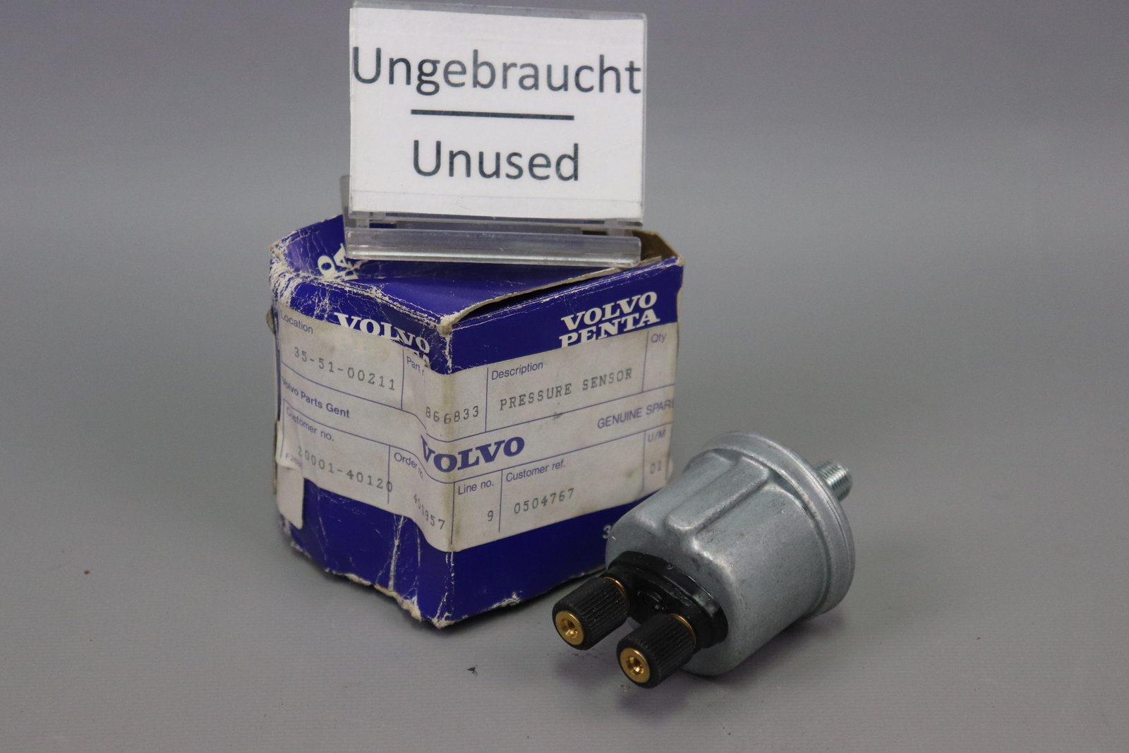 Volvo Penta 866833 Pressure Sensor 0-10BAR 32/62 Unused | eBay