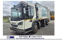 2014 Dennis ELITE 6 (6) 6X2 AUTO 22TON MID LIFT AXLE OLYMPUS REFUSE ------------