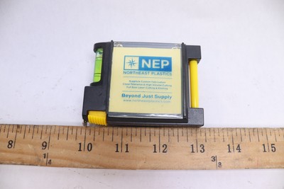 Custom Belt Clip Handy Multi-tool- Tape Measure, Leveler, Notepad with Pen