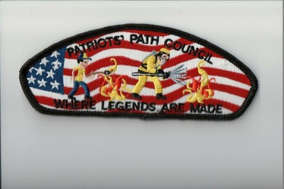 Patriots' Path Council SA-13 Friends of Scouting FOS Where Legends Are Made CSP