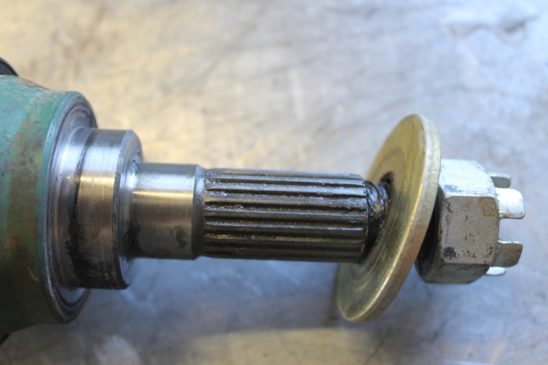 2002 KAWASAKI BAYOU 300 4X4 FRONT LEFT DRIVE CV AXLE PIVOT SHAFT