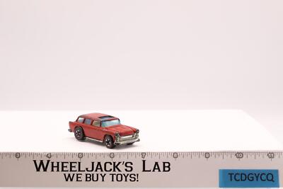 Alive '55 Red Enamel 1969 Redline Hot Wheels Mattel Vintage RL White Interior