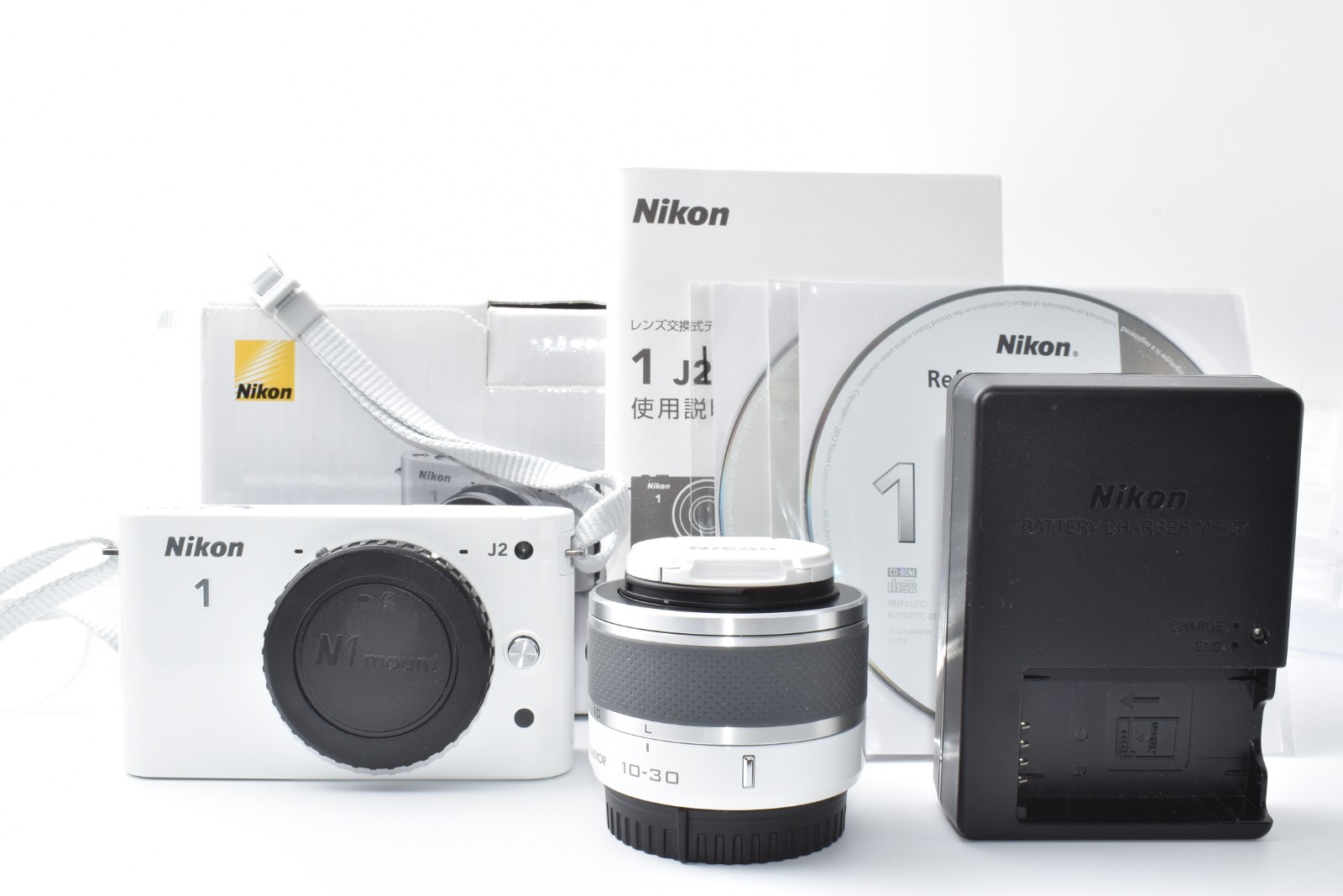 ミラーレス一眼 Nikon1 J3 標準ズームレンズ ジャンク品 ニコン Nikon1