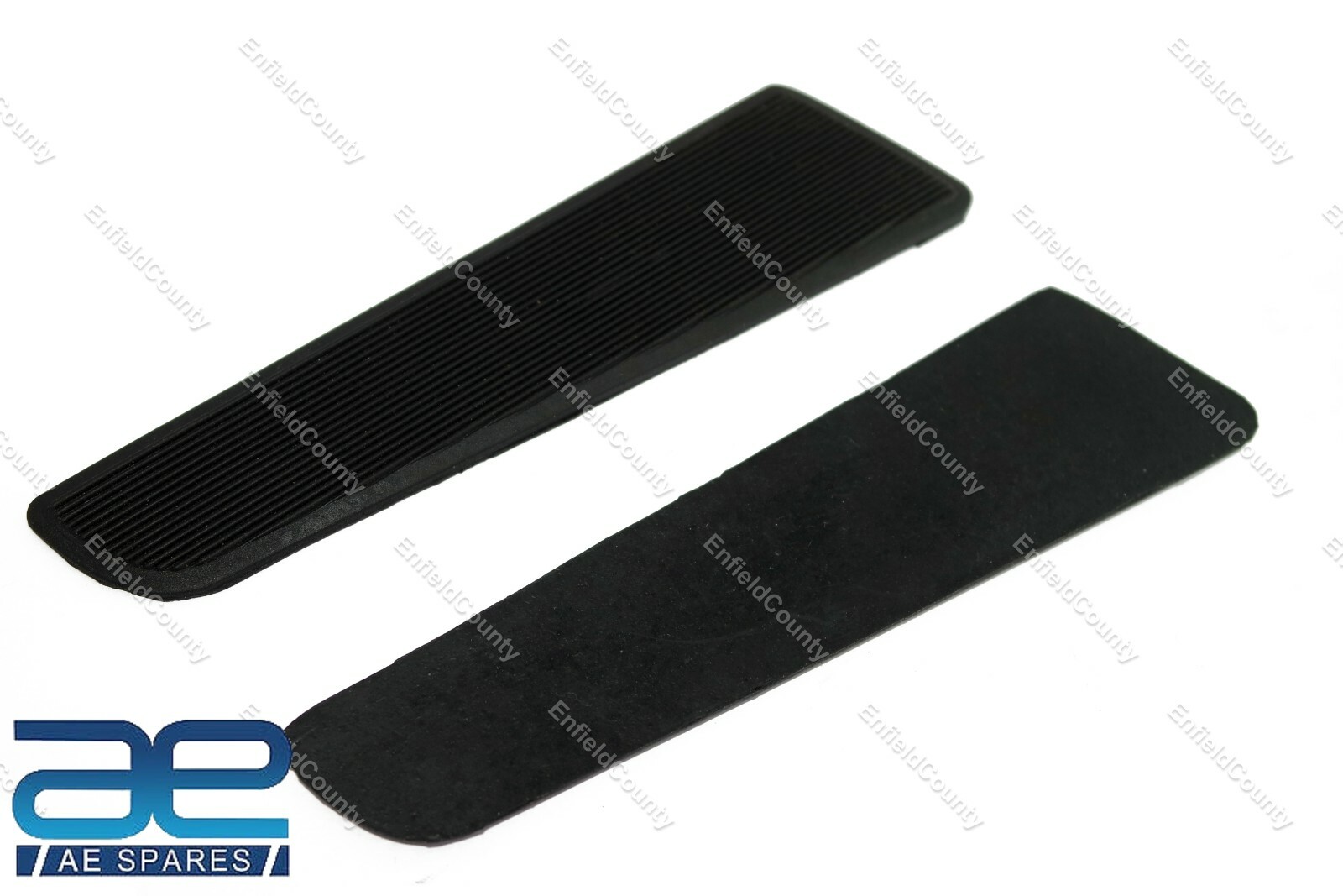 For NORTON ES2 ATLAS DOMINATOR Slimline Fuel Tank Knee Grip Black Pair 