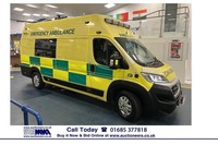 2019 Fiat Ducato 42 MAXI 2.3 MULTIJET II 176PS AMBULANCE C/W STRETCHER AND RAMP 