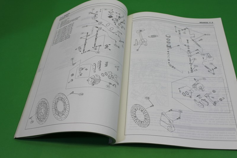 NOS OEM 1996 KAWASAKI ZX1100-F1 SERVICE MANUAL SUPPLEMENT