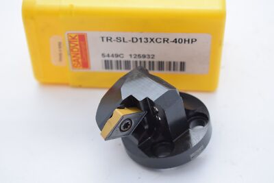 NEW Sandvik TR-SL-D13XCR-40HP CoroTurn TR Boring Head Turning 