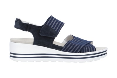 WALDLÄUFER WALDLÄUFER H DAMEN SANDALE - SANDALETTEN BLAU NEU