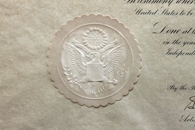 John F. Kennedy Authentic Signed 18.5x22.5 1963 Appointment Document BAS #A03669