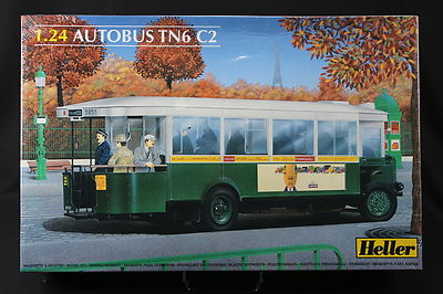 YO036 HELLER 1/24 maquette voiture 80789 Autobus TN6 C2