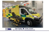 2020 Fiat DUCATO 40 MULTIJET II 2.3 176PS LWB WAS BODY AMBULANCE C/W STRETCHER -