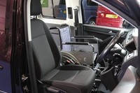 VW CADDY AUTO WHEELCHAIR UPFRONT NEXT TO DRIVER CAR AUTOMATIC MOBILITY WAV