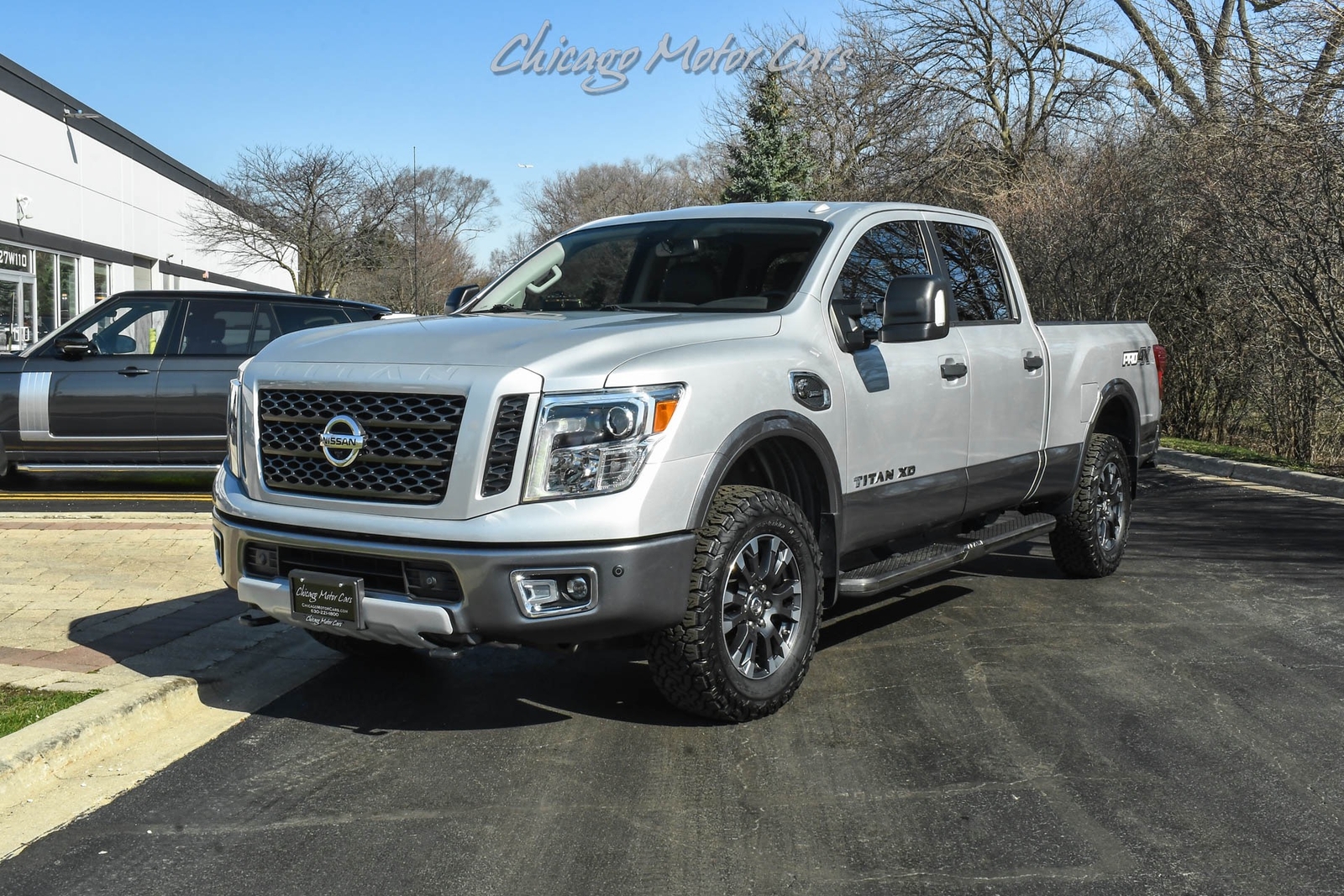 Owner 2019 Nissan Titan XD PRO-4X DIESEL  CREW CAB LEATHER BEDLINER Brilliant Silver M