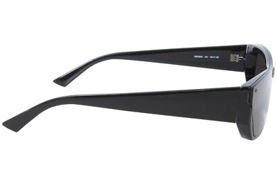 Pre-owned Balenciaga Extreme Bb0080s 001 Sunglasses Women's Black/grey Lenses Shield 99mm In Gray